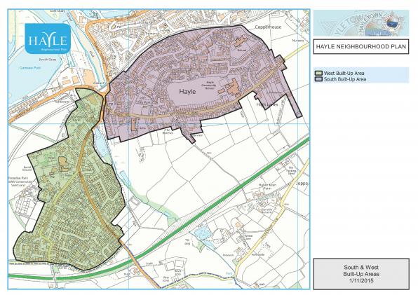 Map 4 South and West Built-up Areas - Housing