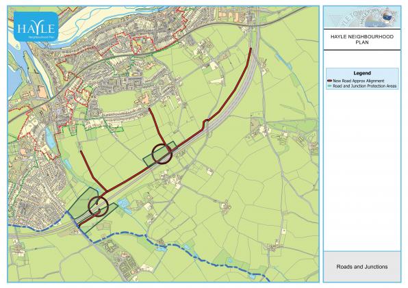 Map 22 Junction Safeguarding Areas