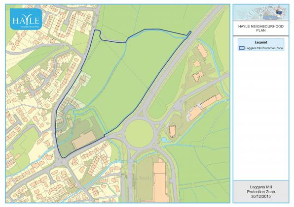 Map 24 Loggans Mill Protection Zone