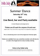 Summer Ball 2016 in aid of Angarrack Christmas Lights