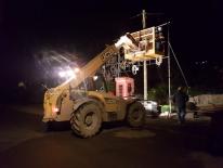 Well it so cold I couldn't take any more pics coz fingers weren't going to work. But Russell, Mark, Andrew, Colin and Neil were out having fun taking some lights down in temp of 1'c Well it so cold I couldn't take any more pics coz fingers weren't going to work. But Russell, Mark, Andrew, Colin and Neil were out having fun taking some lights down in temp of 1'c