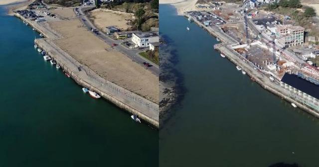 Doomed Hayle North Quay development through the years - in pictures February 2024 Doomed Hayle North Quay development through the years - in pictures February 2024