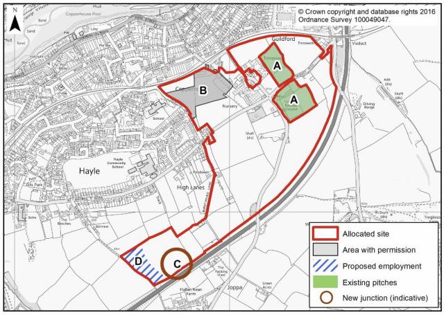 Map 8 Allocation for New Built-up Area Map 8 Allocation for New Built-up Area